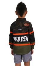 Load image into Gallery viewer, VETI Kid's Premium Twill Shirt With Multi Color Cut-blocks
