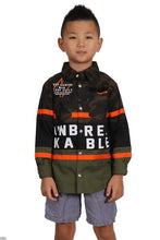 Load image into Gallery viewer, VETI Kid's Premium Twill Shirt With Multi Color Cut-blocks
