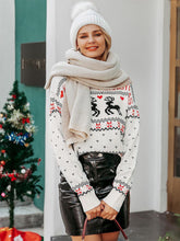Load image into Gallery viewer, Cozy Reindeer Jacquard Christmas Ugly Sweater | NCS
