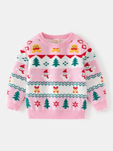 Load image into Gallery viewer, Children's Christmas Snowman Thick Knit Sweater | NCS
