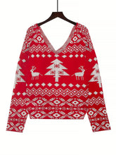 Load image into Gallery viewer, Women's Casual Long Sleeve Back Twist Sweater | NCS
