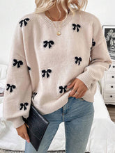 Load image into Gallery viewer, Winter Bowknot Casual Pullover Sweater | NCS
