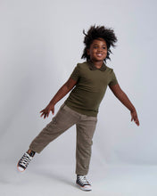 Load image into Gallery viewer, Camel Windowpane Dress Pants
