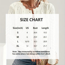 Load image into Gallery viewer, Women's Solid Color Elegant Round Neck Cardigan Top
