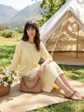 Load image into Gallery viewer, Colorful Woven Straw Shoulder Bag
