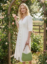 Load image into Gallery viewer, Colorful Woven Straw Shoulder Bag
