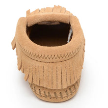 Load image into Gallery viewer, Minnetonka Leopard Riley Bootie - Infants Moccasins
