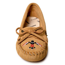 Load image into Gallery viewer, Minnetonka Thunderbird Animikii Softsole Suede - Womens Moccasin
