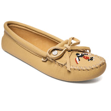 Load image into Gallery viewer, Minnetonka Thunderbird Animikii Softsole Leather - Womens Moccasin
