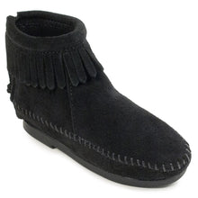 Load image into Gallery viewer, Minnetonka Back Zipper Hardsole Boot - Children&#39;s Boot
