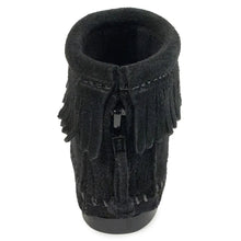 Load image into Gallery viewer, Minnetonka Back Zipper Hardsole Boot - Children's Boot
