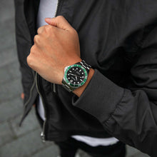 Load image into Gallery viewer, The Argo Automatic - Green/Silver
