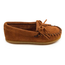 Load image into Gallery viewer, Minnetonka Kilty Hardsole Suede - Children's Moccasin
