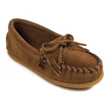 Load image into Gallery viewer, Minnetonka Kilty Hardsole Suede - Children's Moccasin
