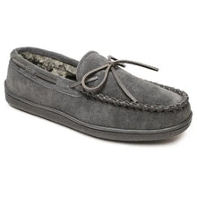 Load image into Gallery viewer, Minnetonka Pile Lined Hardsole Suede - Mens Slipper

