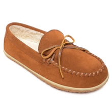 Load image into Gallery viewer, Minnetonka Tomm Suede - Mens Slippers
