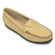 Load image into Gallery viewer, Minnetonka Deerskin Gore Front - Womens Moccasin
