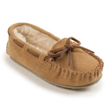 Load image into Gallery viewer, Minnetonka Cassie Suede - Children's Slipper
