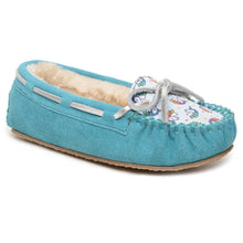 Load image into Gallery viewer, Minnetonka Cassie Suede - Children's Slipper
