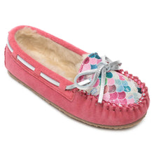 Load image into Gallery viewer, Minnetonka Cassie Suede - Children's Slipper
