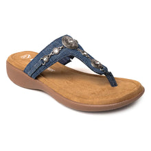 Load image into Gallery viewer, Minnetonka Brecca Denim - Womens Sandals
