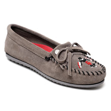 Load image into Gallery viewer, Minnetonka Thunderbird Animikii Hardsole Suede - Womens Moccasin
