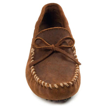 Load image into Gallery viewer, Minnetonka Classic Driver Suede - Mens Moccasin
