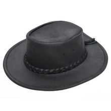 Load image into Gallery viewer, Minnetonka "Fold Up" Hat - Leather Australian Hat
