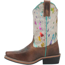 Load image into Gallery viewer, Dan Post Rumi - Little/Big Kids Leather Cowgirl Boots

