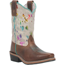 Load image into Gallery viewer, Dan Post Rumi - Little/Big Kids Leather Cowgirl Boots
