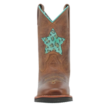 Load image into Gallery viewer, Dan Post Starr - Little/Big Kids Leather Cowgirl Boots
