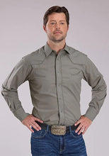 Load image into Gallery viewer, Roper 2475 Solid (Grey) - Men's Western Shirt

