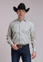 Load image into Gallery viewer, Roper 3268 Solid Broadcloth (Soft Grey) - Men's Western Shirt
