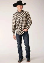 Load image into Gallery viewer, Roper Midnight Olive (Black) - Men's Western Shirt
