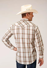 Load image into Gallery viewer, Roper 01633 Large Plaid (Brown) - Men's Western Shirt
