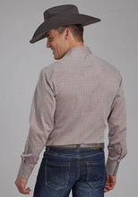 Load image into Gallery viewer, Roper 2112 Tone On Tone (Red) - Men's Western Shirt

