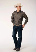 Load image into Gallery viewer, Roper Floral Tone (Grey) - Men's Western Shirt

