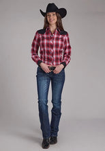 Load image into Gallery viewer, Roper 2131 Fancy Yoke (Red) - Women's Western Shirt
