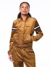 Load image into Gallery viewer, Women's Cordurato Track Jacket- Bronze Brown
