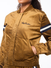 Load image into Gallery viewer, Women's Cordurato Track Jacket- Bronze Brown
