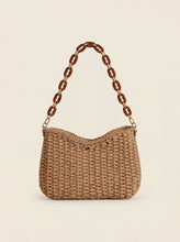 Load image into Gallery viewer, Colorful Woven Straw Shoulder Bag
