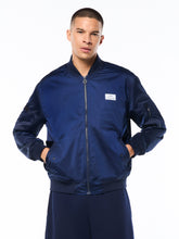 Load image into Gallery viewer, Piano Bomber Jacket-Maritime Blue
