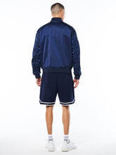 Load image into Gallery viewer, Piano Bomber Jacket-Maritime Blue
