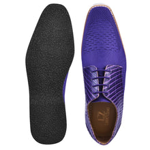 Load image into Gallery viewer, Gutta Lizard Print Leather Textile Casual Sneakers
