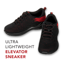 Load image into Gallery viewer, CALTO - Q215 - 2.8 Inches Taller (Black/Red) - Ultra Lightweight
