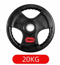 Load image into Gallery viewer, Special Three-Hole Rubber Bag For Gym Weightlifting Barbell Rubber Barbell
