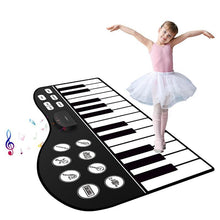Load image into Gallery viewer, Musical Piano Instruments Toys Mat for Children Kids Music Carpets Touch Play with Sound Musical Rug Music Learning Toy For Kids
