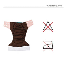 Load image into Gallery viewer, Trend New Print Eco-friendly Cloth Diaper Baby pocket Waterproof Cartoon Owl Baby Diapers Reusable Cloth Nappies For Baby and Kids
