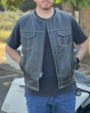 Load image into Gallery viewer, Bandit Men's Leather Motorcycle Vest
