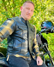Load image into Gallery viewer, No Rival - Men's Motorcycle Leather Vest
